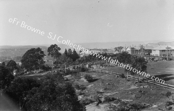 VIEW OF TOWN FROM CONVENT